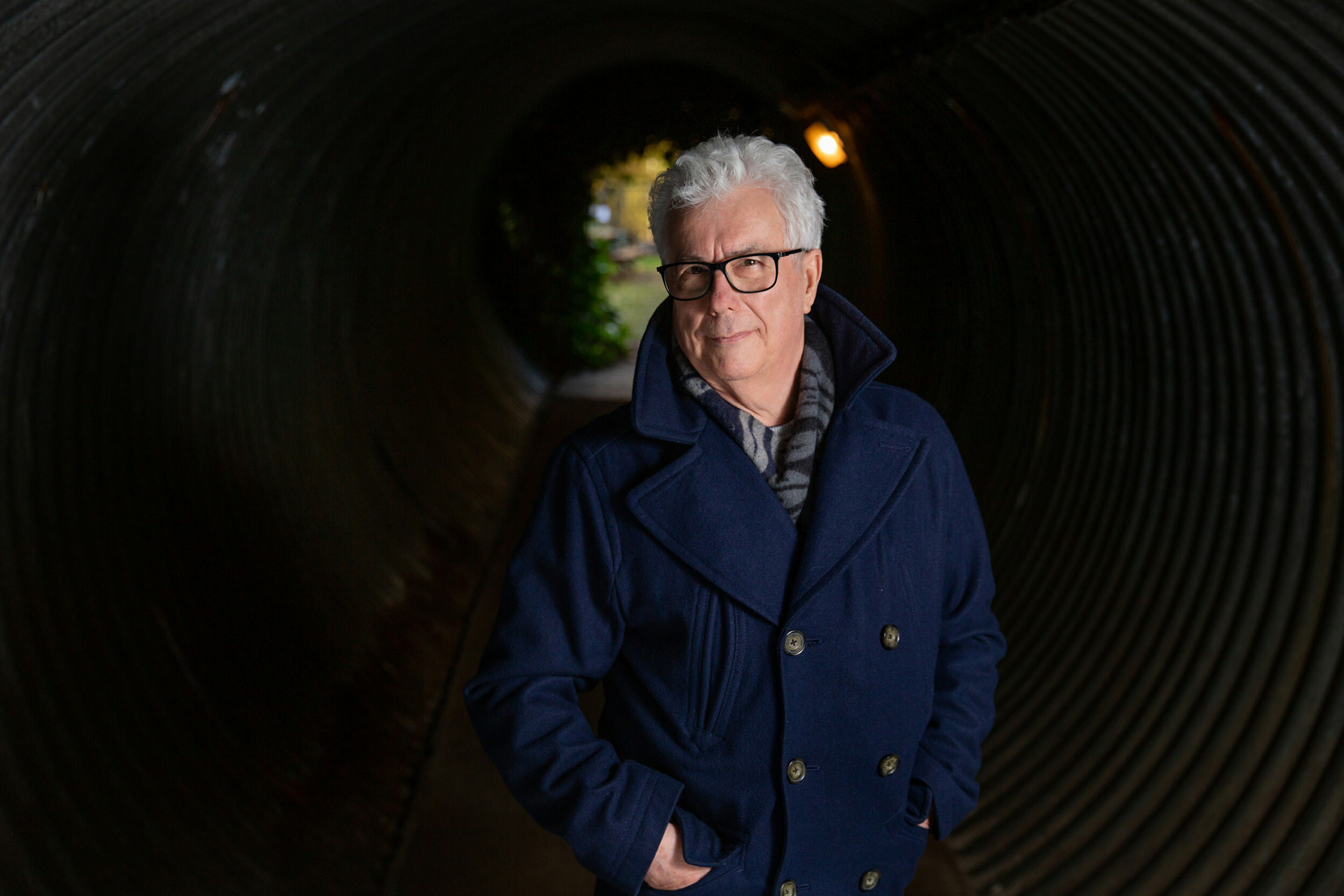 Ken Follett portrait by Carmen Valino