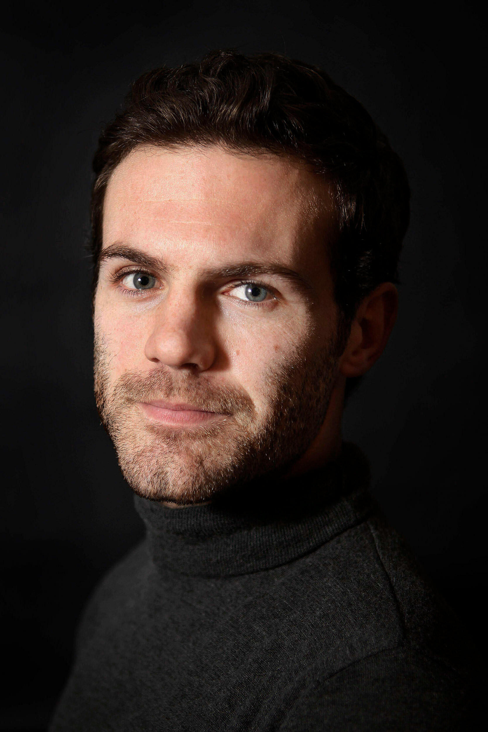Juan Mata portrait by Carmen Valino
