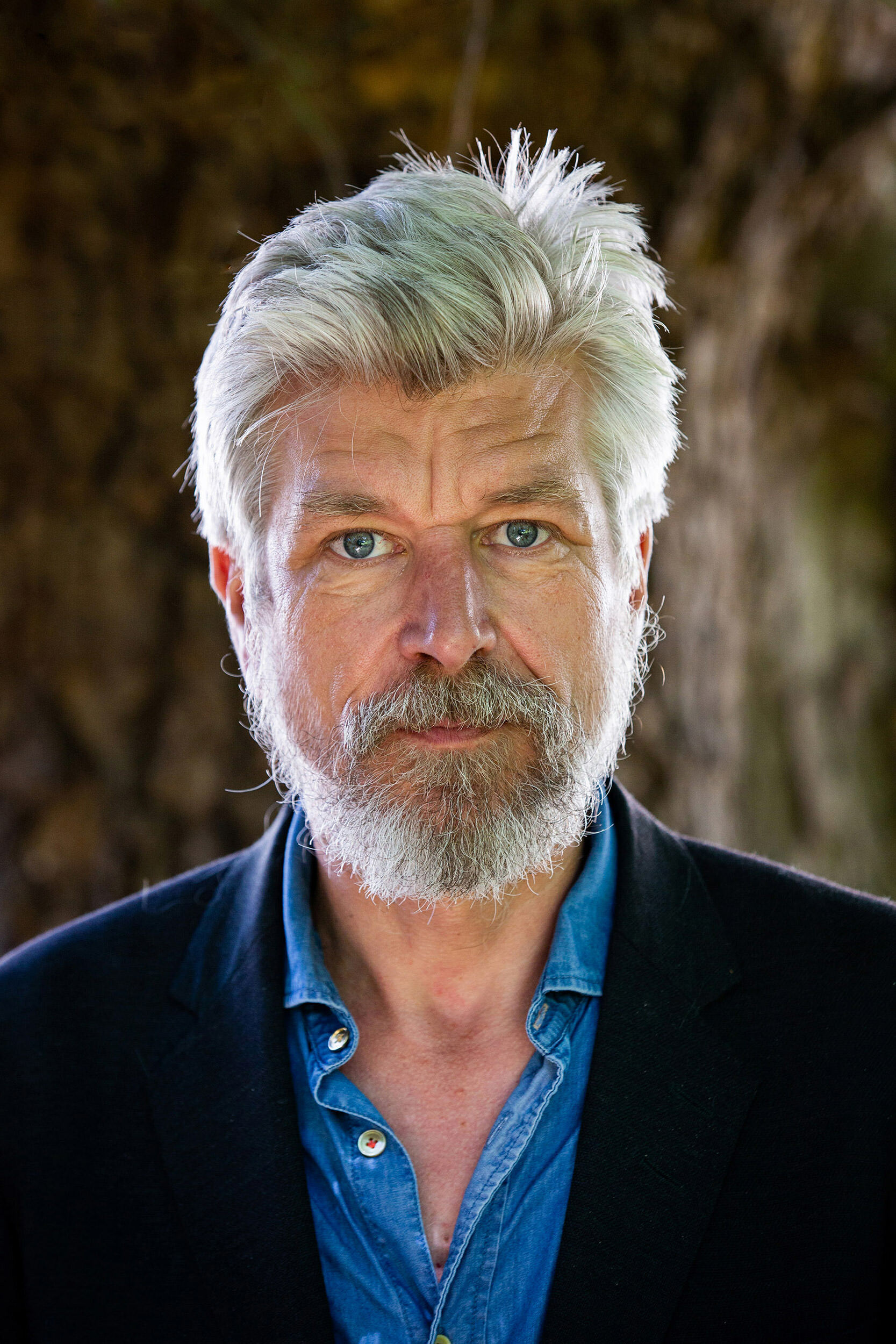 Karl Ove Knausgard portrait by Carmen Valino