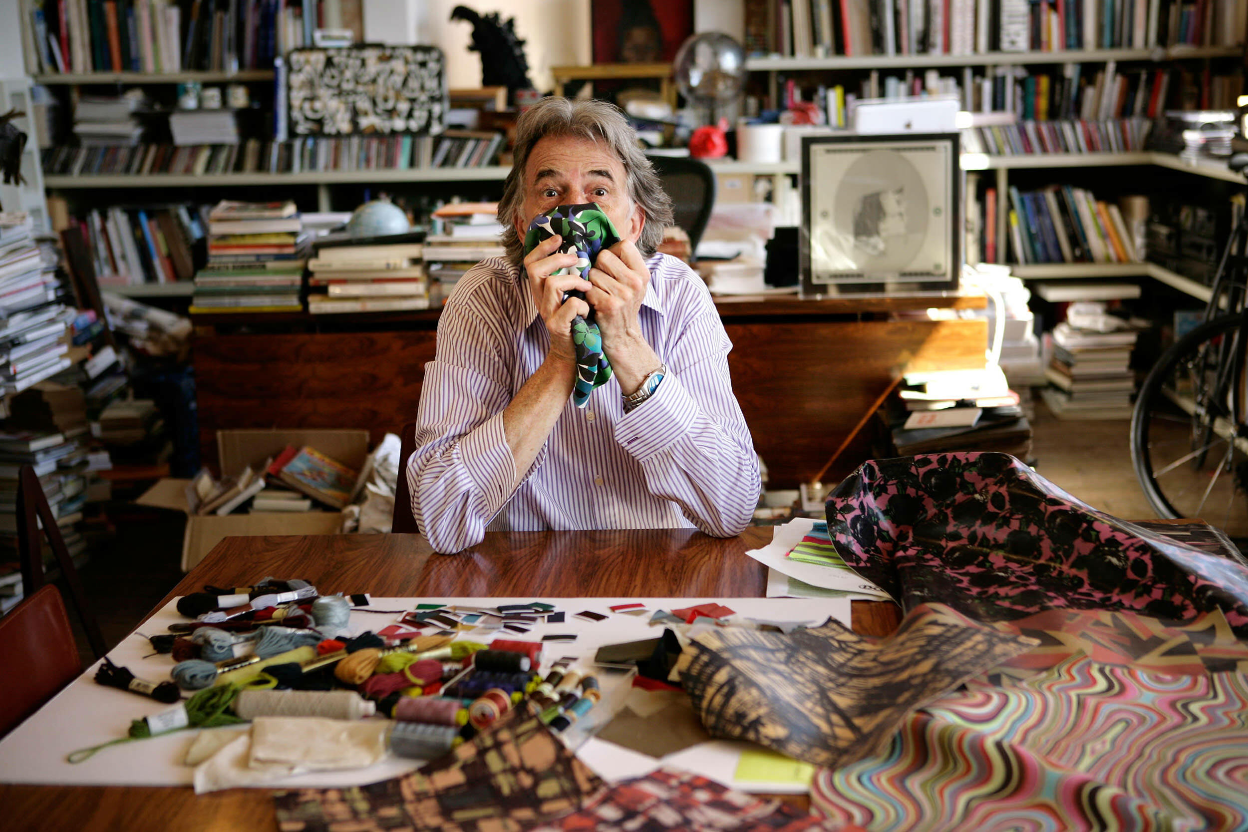 Paul Smith portrait by Carmen Valino