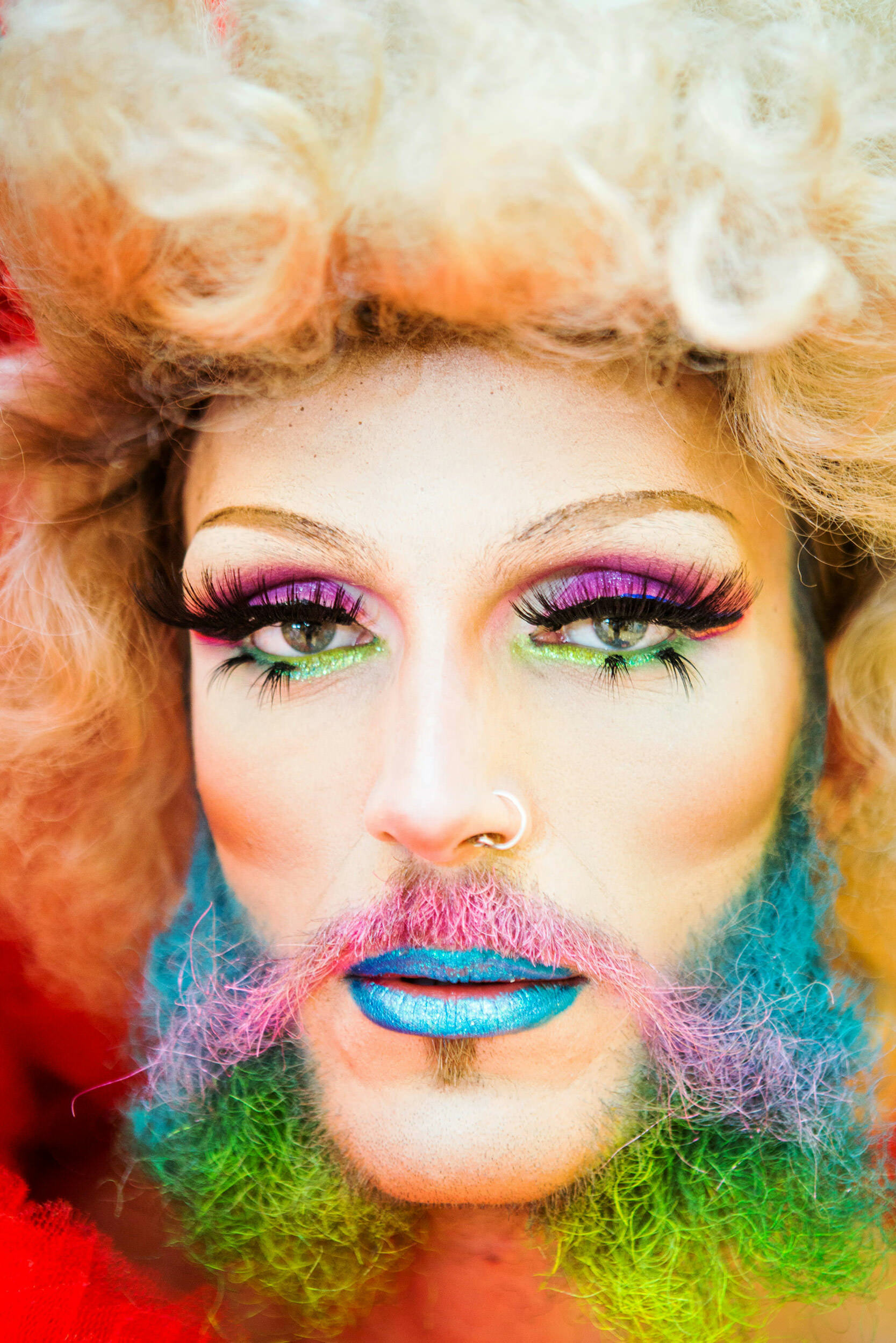 Drag queen portrait by Carmen Valino