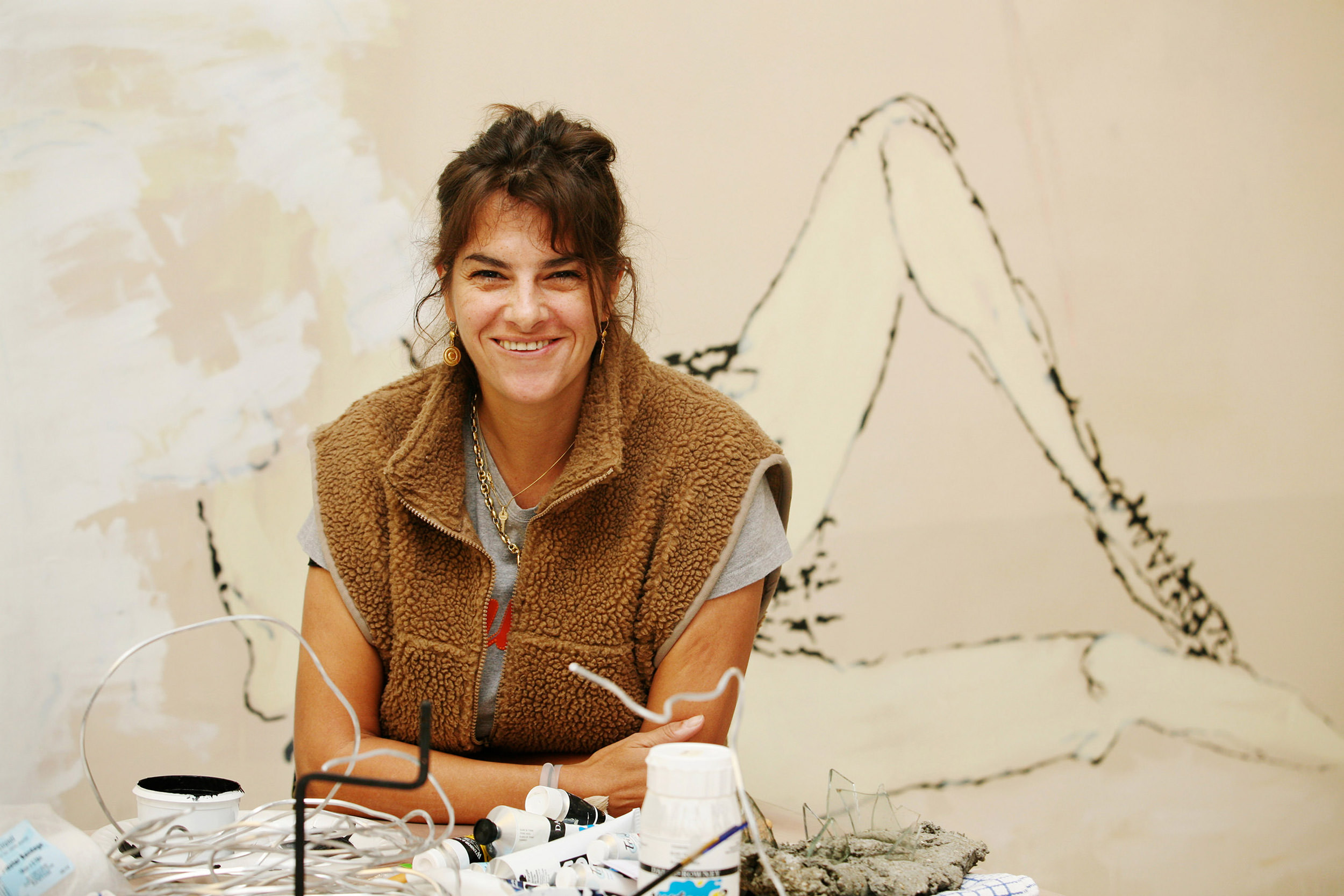 Tracey Emin portrait by Carmen Valino
