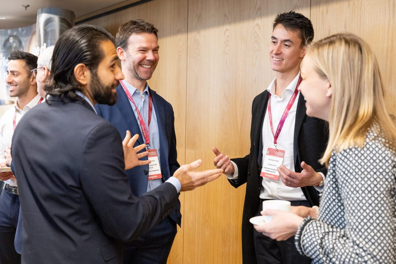 Event Photographer at Thee View Royal College of Surgeons in Central London - A moment during the networking break during a conference