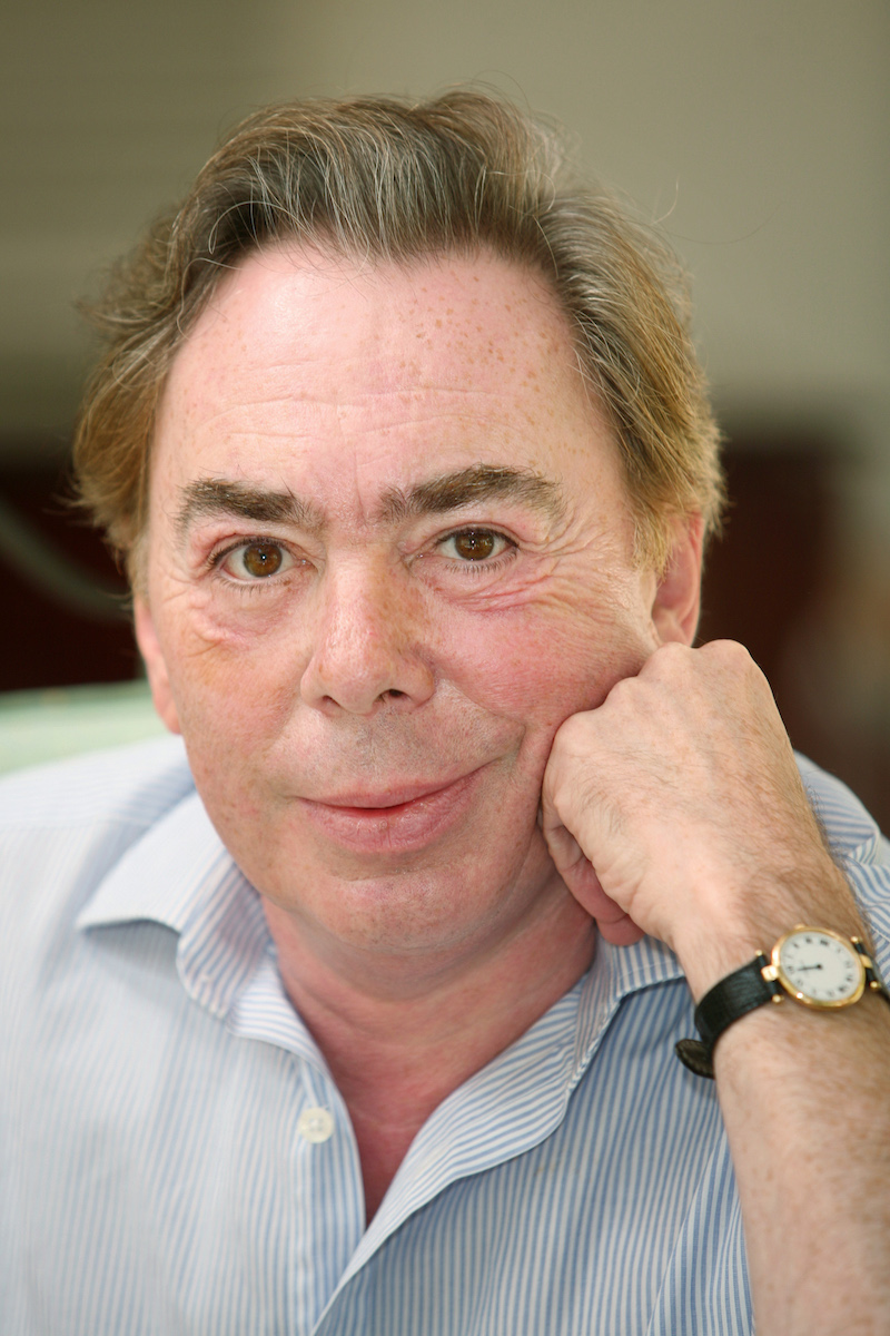 Andrew Lloyd Webber portrait by Carmen Valino