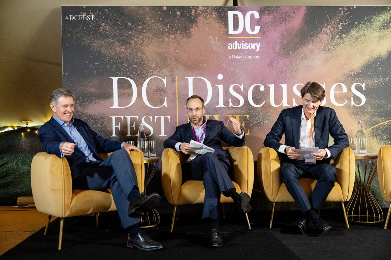 Conference photography at Regents Venues in London. DC Advisory a Daiwa Company host a corporate event as part of DC Fest